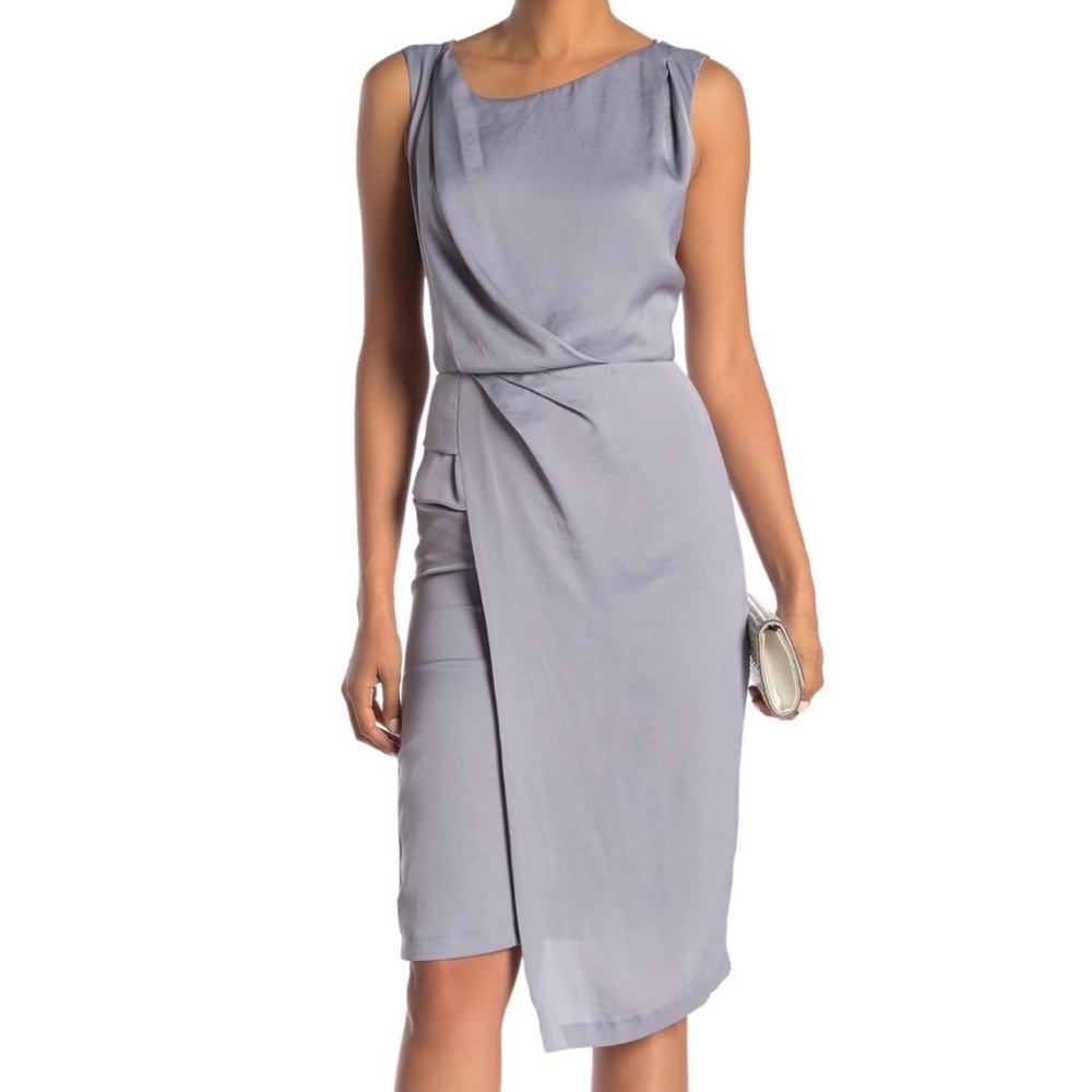 Reiss Silver Karina Cocktail Dress